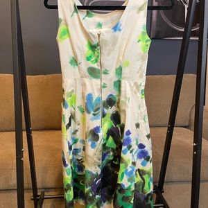 Kate Spade Watercolor Cocktail Dress
